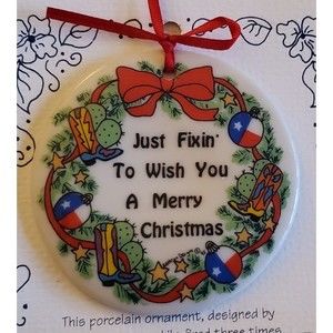 Kathryn Designs Vintage Collectible Handmade Porcelain Ornament
